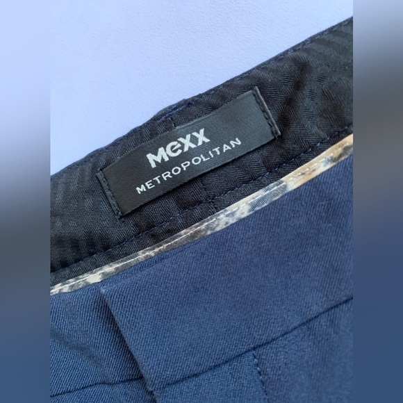 MEXX METROPOLITAN NAVY DRESS PANTS SIZE 6 - Picture 3 of 4